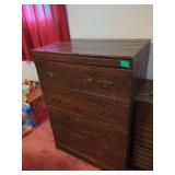 Wood Chest of Drawers