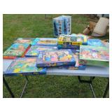 Variety of Jigsaw Puzzles: Ravensburger, Bambi, and More