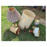 Table Lamps and Lamp Parts