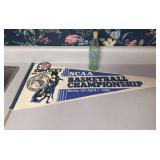 Kentucky NCAA Basketball Pennant and Glass Bottle
