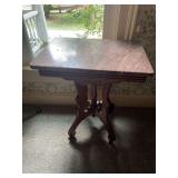 Marble Top Side Table