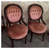 Pair of Upholstered Accent Chairs