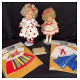 Shirley Temple Dolls with Accessories