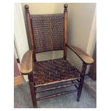 Woven Seat Armchair