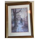 Framed Paul Sawyier Print