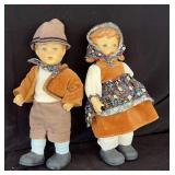 Pair of Dolls in Traditional Dress