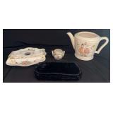Tea Pot, Dresser Box, and More