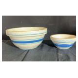 2 Stoneware Bowls
