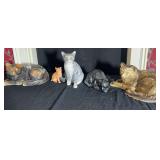 Figural Cat Statues