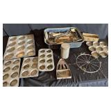 Baking Pans and Kitchen Utensils