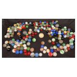 Collection of Assorted Marbles