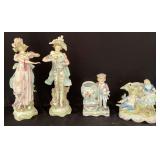4 Porcelain Figurines