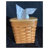 Handwoven Longaberger Tissue Box
