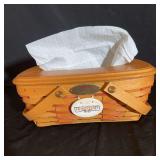 Longaberger Warm Memories Basket Tissue Box Cover