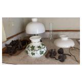 Lamp Parts and Assorted Decor
