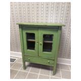 Green Painted Cabinet