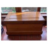 Wood Storage Chest