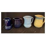 Collection of 4 Decorative Pitchers