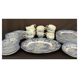 Lochs of Scotland Royal Warwick Dinnerware Set