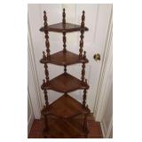 Wooden Corner Shelf