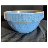 Blue Stoneware Mixing Bowl