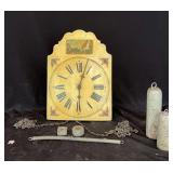 Clock with Weights and Components