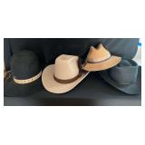 4 Assorted Hats