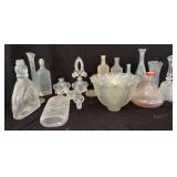 Glass Bottle and Bowl Collection