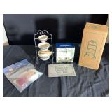 Longaberger Miniature Mixing Bowl Set and Muffin Mix