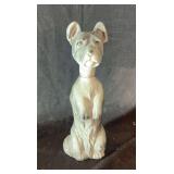 Collectible Dog Decanter and Figurine