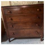 Wood Chest of Drawers