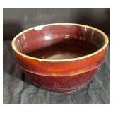 Maroon Glazed Bowl