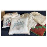Decorated Pillow and Linen Group