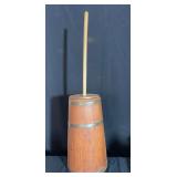 Wood Butter Churn with Dasher