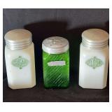 Flour, Sugar, and Salt Shaker Set