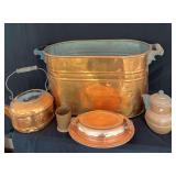 Assorted Copper Kitchenware