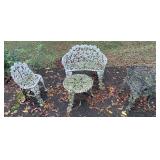 Cast Iron Outdoor Furniture Set