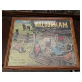 Framed Bull Durham Tobacco Advertising Print