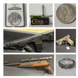 Guns-Coins-Gold & Silver-Jewelry-Ammo & Personal Property of Isaacs Gun & Pawn - Absolute Online Only Auction