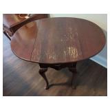 Drop Leaf Table with Single Drawer