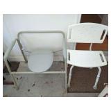 Drive Medical Stand Alone Commode and Bath Chair