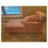 Upholstered Lounge Chair with Pillows
