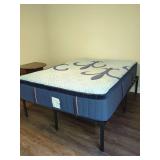 Queen Bed Frame and Mattress