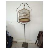 Metal Bird Cage on Stand