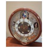 Seiko Melodies in Motion Wall Clock Ref.QXM147BRH