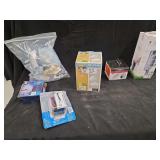 Hampton Bay LED Lights, Defiant Video Doorbell Transformer, Intermatic Heavy Duty Timer, GE Reveal LED Bulbs