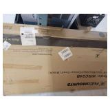 Fleximounts WRC24B 2x4 Wall Mounted Corner Shelf (Black)