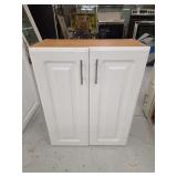 White Cabinet with Two Doors