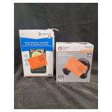 Intermatic Mechanical Time Switch & Commercial Electric Twin Head Light Holder