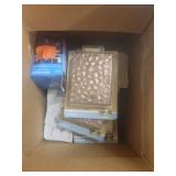 Box Lot of Solar Powered Spot Lights and Wireless Doorbells